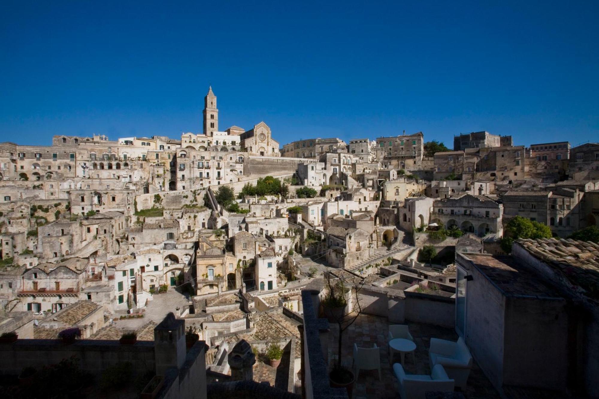 L'Hotel In Pietra Matera Exteriör bild