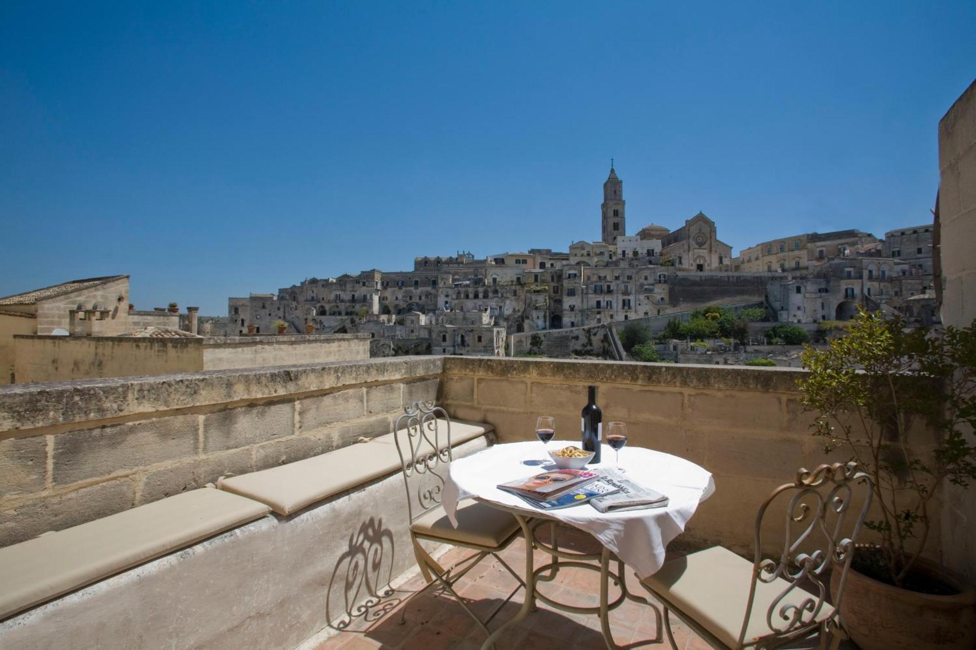 L'Hotel In Pietra Matera Exteriör bild